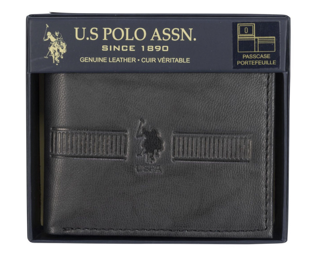 U.S. POLO ASSN. Genuine Leather Wallet