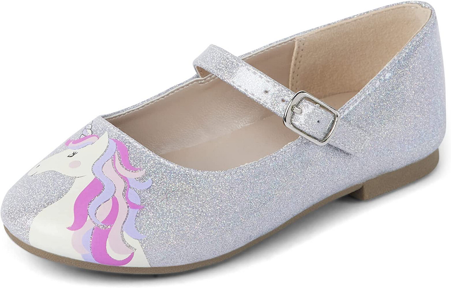 Gymboree Silver Unicorn Ballets