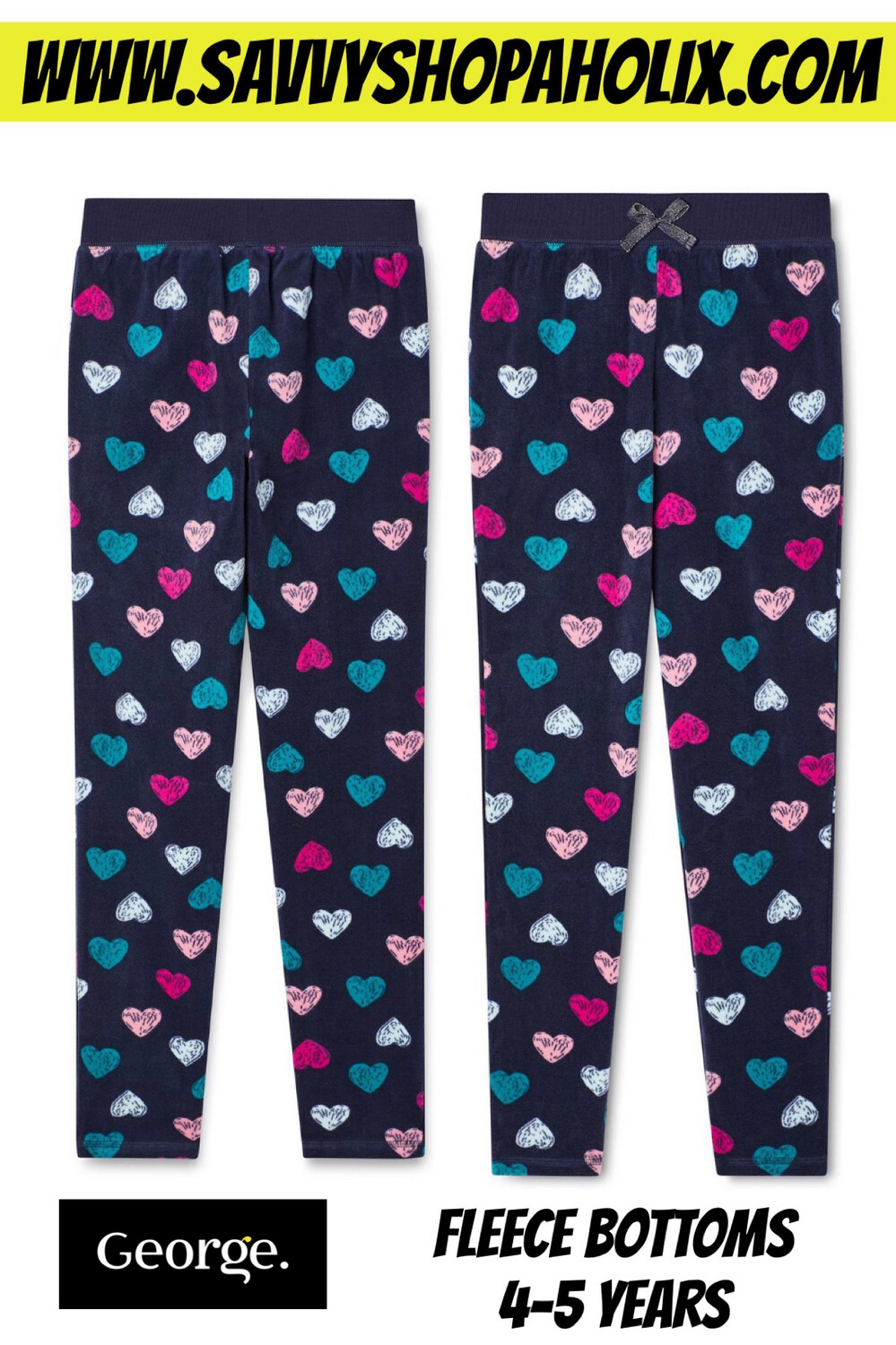 George Fleece Bottoms