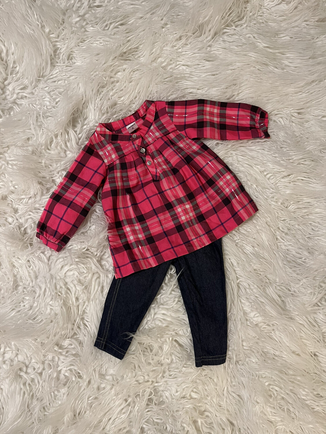 Carter’s Baby Girl Top-plaid