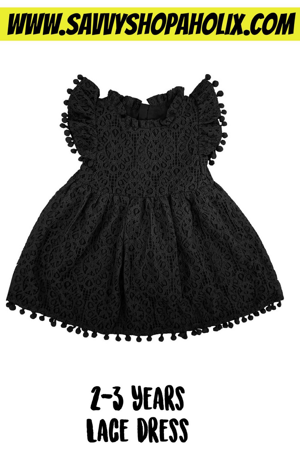 2-3 YEARS LACE DRESS