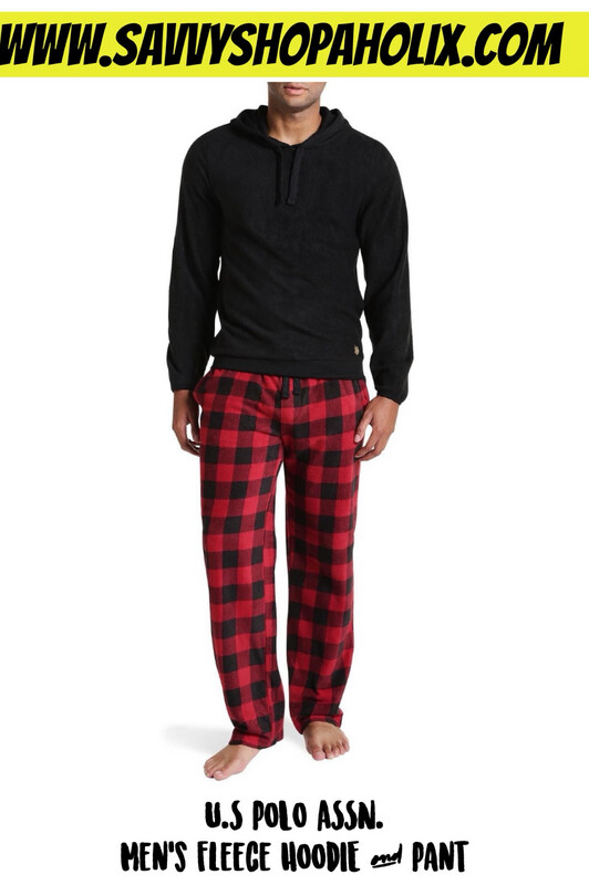 U.S. POLO ASSN. Men’s Fleece Hoodie &amp; Pants
