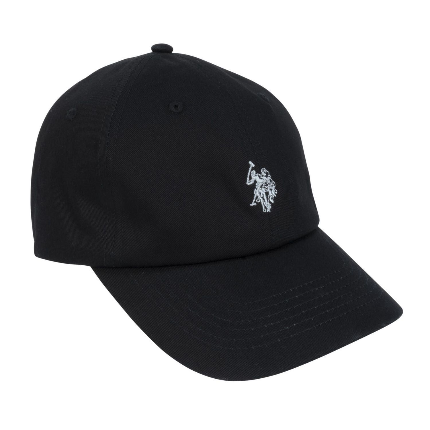 US POLO ASSN. 6-panel classic core cap in washed cotton twill with front embriodery