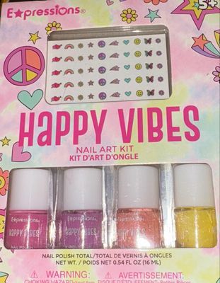 Happy Vibes Nail Art Kit