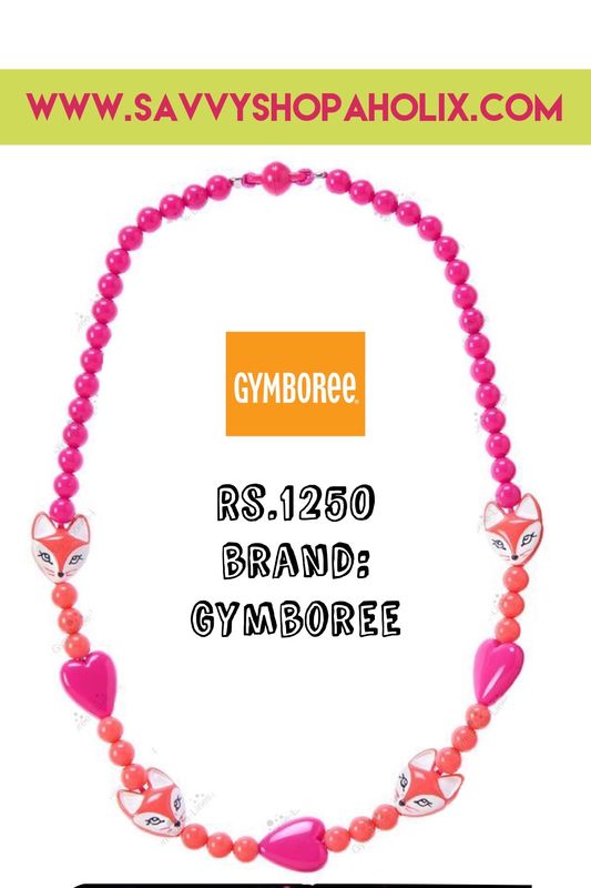 Gymboree Fox Necklace