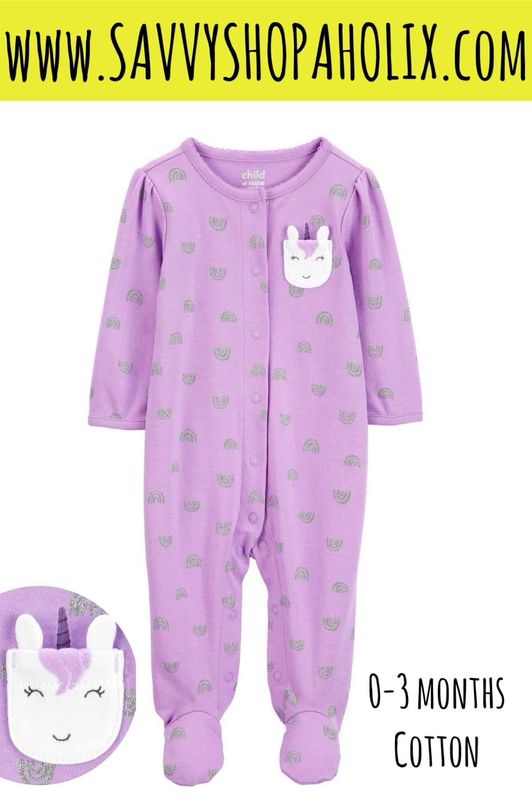 Carter’s Unicorn Cotton Sleeper