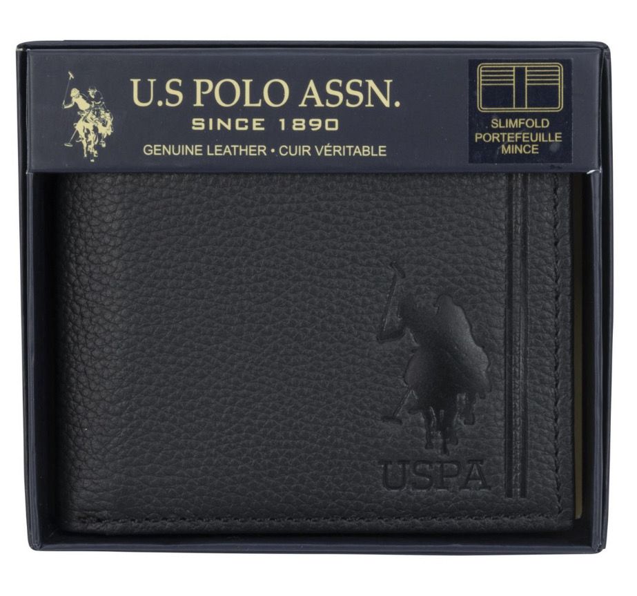 U.S. POLO ASSN. Genuine Leather Wallet
