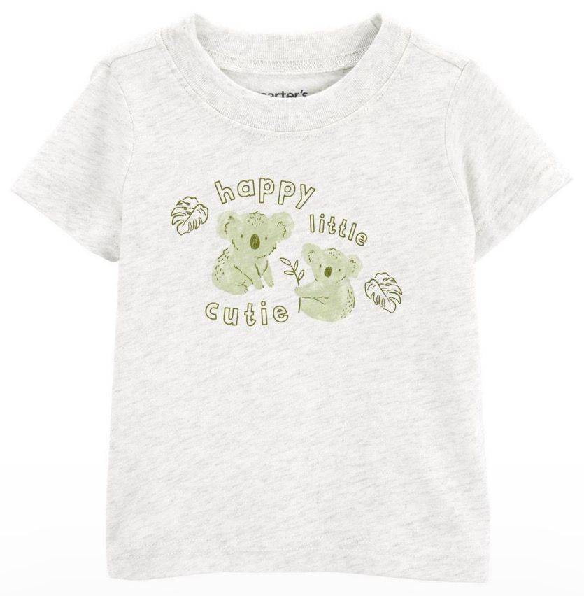 Carter’s 3pc Cotton Outfit-Happy Little Cutie