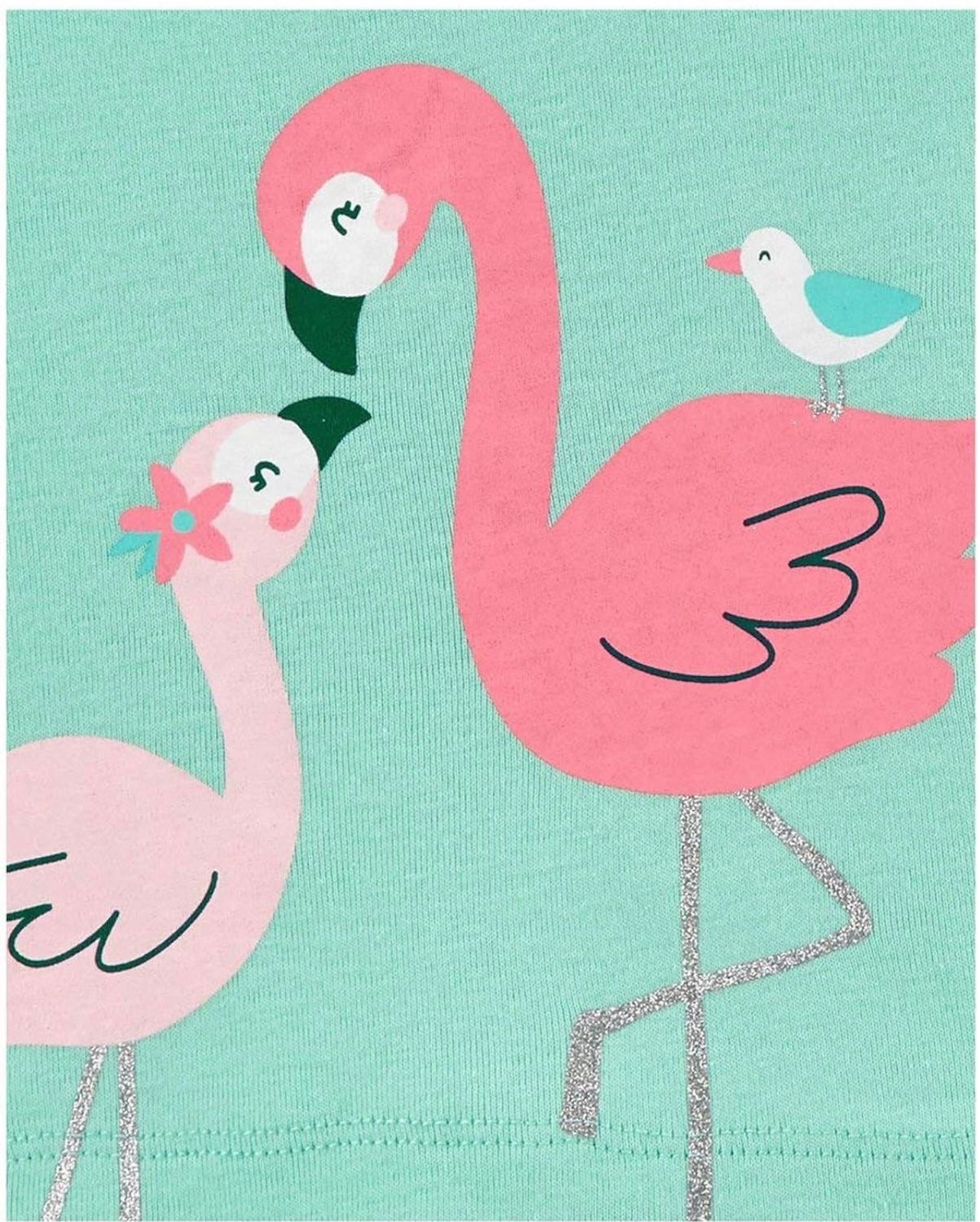 Baby Girl 3pc Set By Carter’s-flamingo