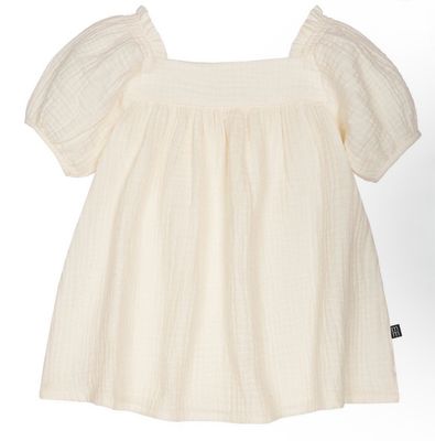 Modern Moments by Gerber - Dress+Diaper Cover - Cream
