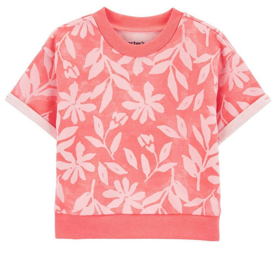 Carter's Child of Mine IG Outfit Set - Pink Palms
