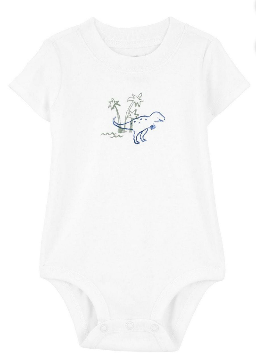 Carter’s 3pc Baby Boy Cotton Shorts Outfit- Dino