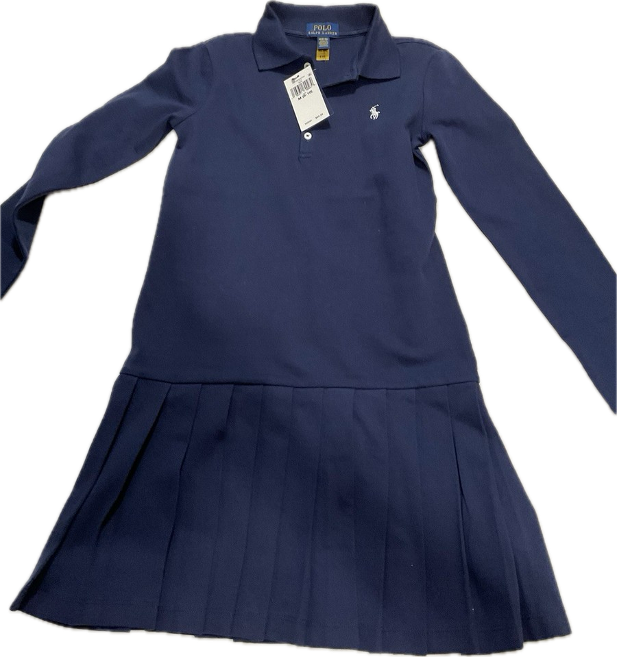 Ralph Lauren Navy Blue Girl Polo Dress