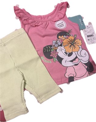 Disney Baby 2pc Outfit- Minnie Mouse