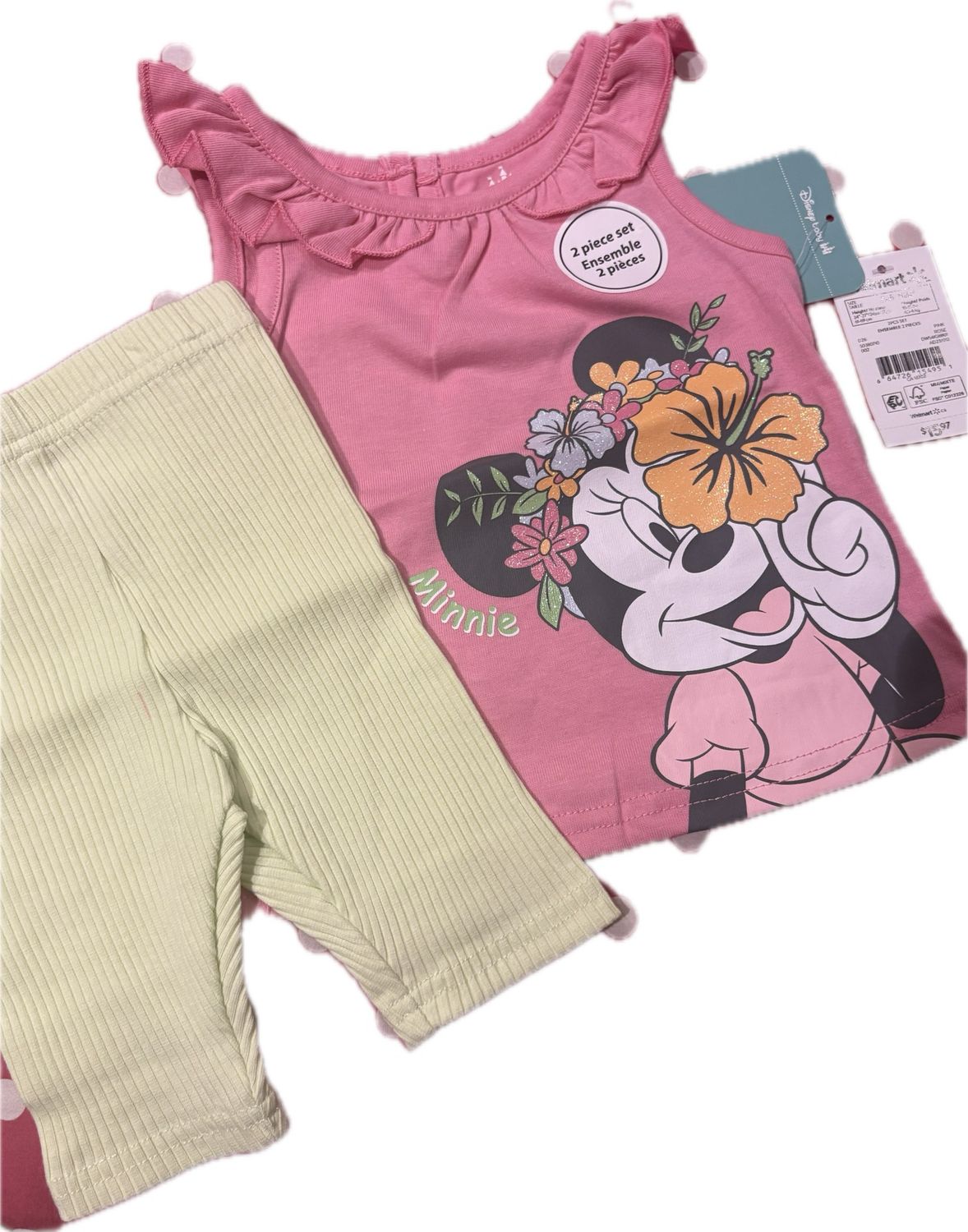 Disney Baby 2pc Outfit- Minnie Mouse
