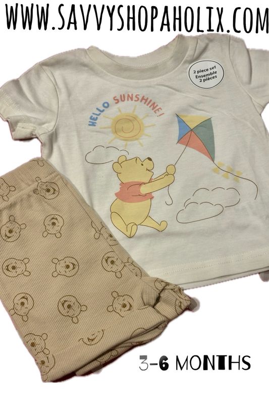 Disney Baby Winnie The Pooh 2pc Set