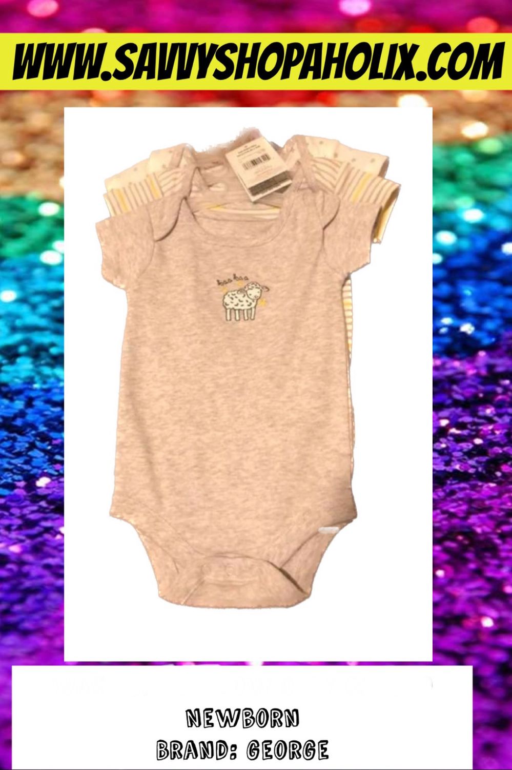 3pc Baby Bodysuits By Carter’s