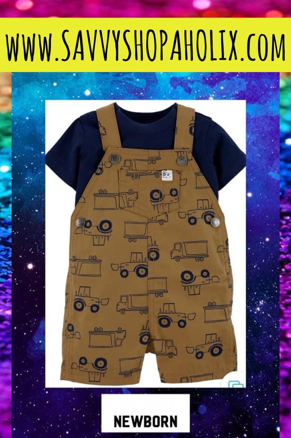Carter’s Baby Boy 2pc Overalls Outfit