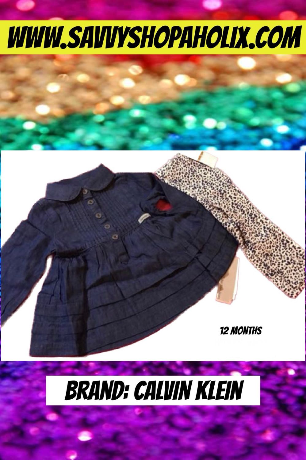 2pc Dress By Calvin Klein 