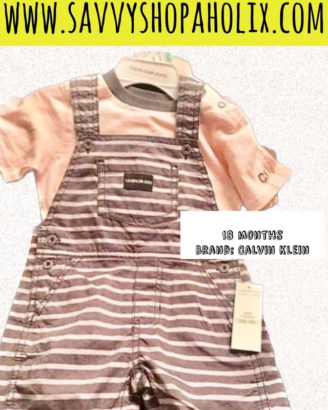 Baby Boy 2pc Set By Calvin Klein