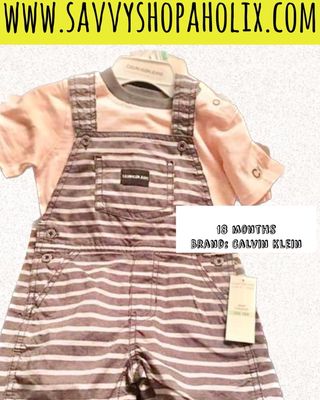 Baby Boy 2pc Set By Calvin Klein