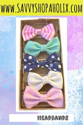 5pk Headbands By Capelli