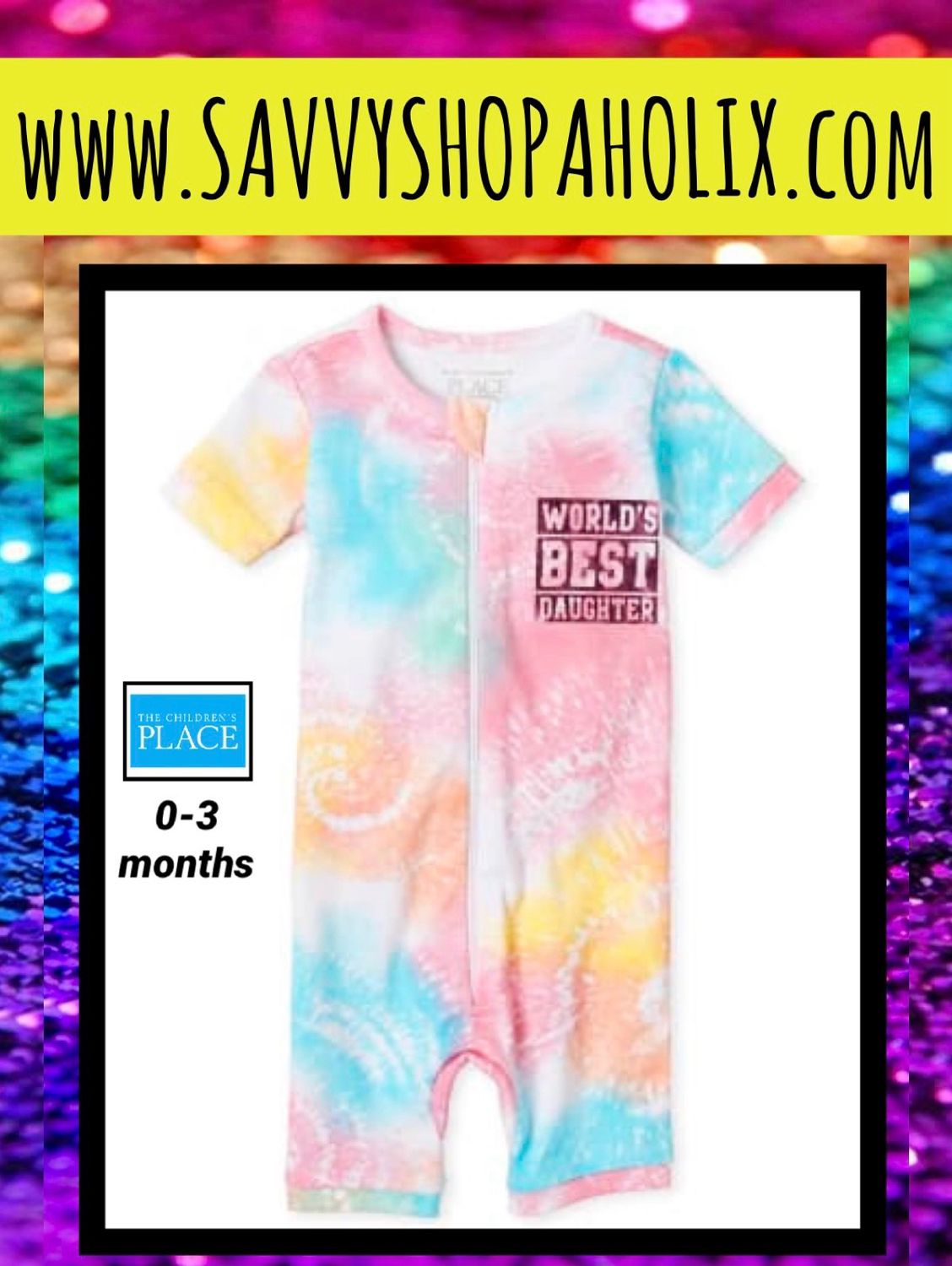 Baby Girl Romper By The Children’s Place- World’s Beat Daughter