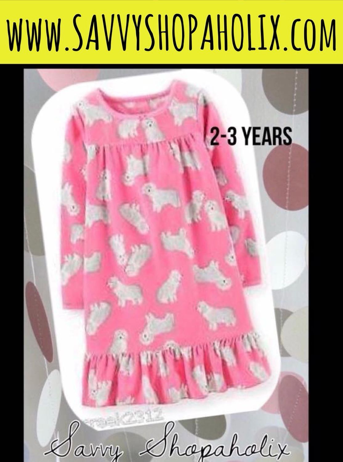 Fleece Dress By Carter’s