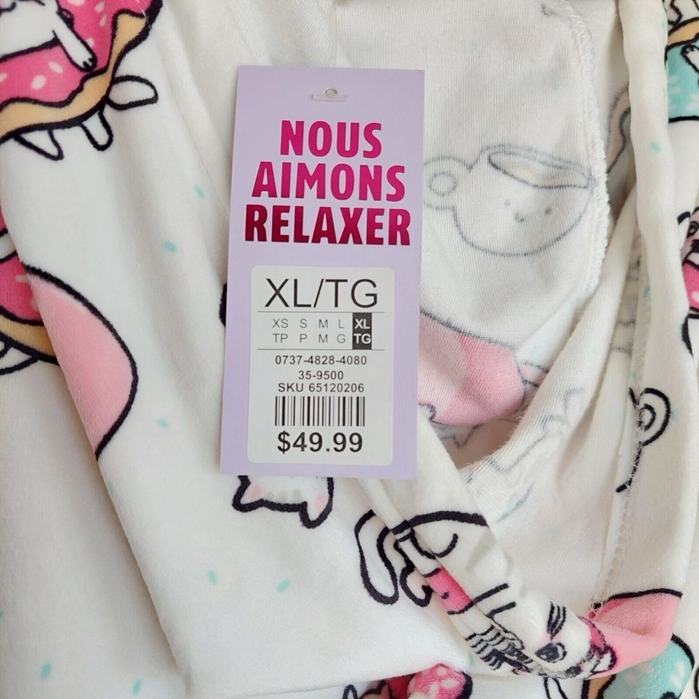 Hooded Weekend Edition Fleece Relaxer Full Body Pajamas With Eye Mask