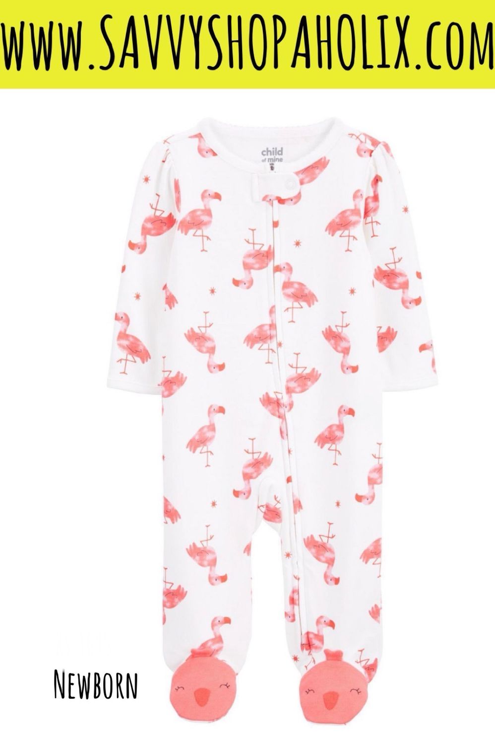 Carter’s Flamingo Cotton Sleeper