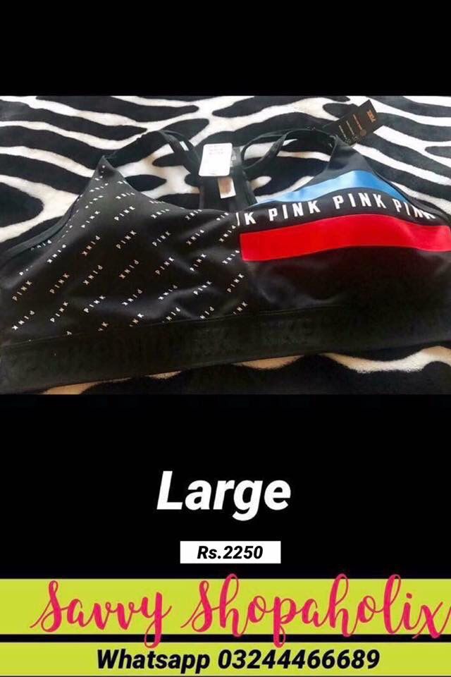 Large Sports Bra By PINK