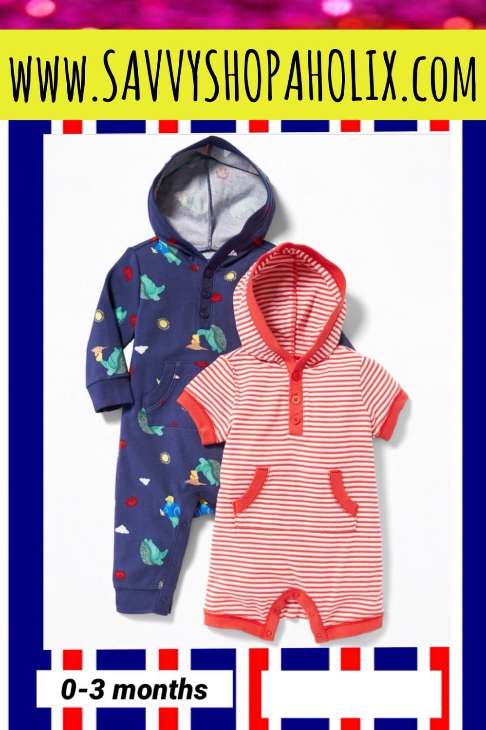 Set Of 2 Rompers By OLDNAVY
