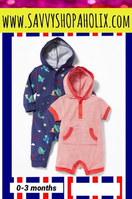 Set Of 2 Rompers By OLDNAVY