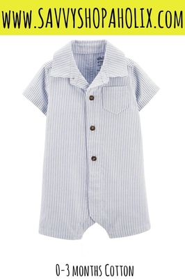 CARTER's STRIPE ROMPER