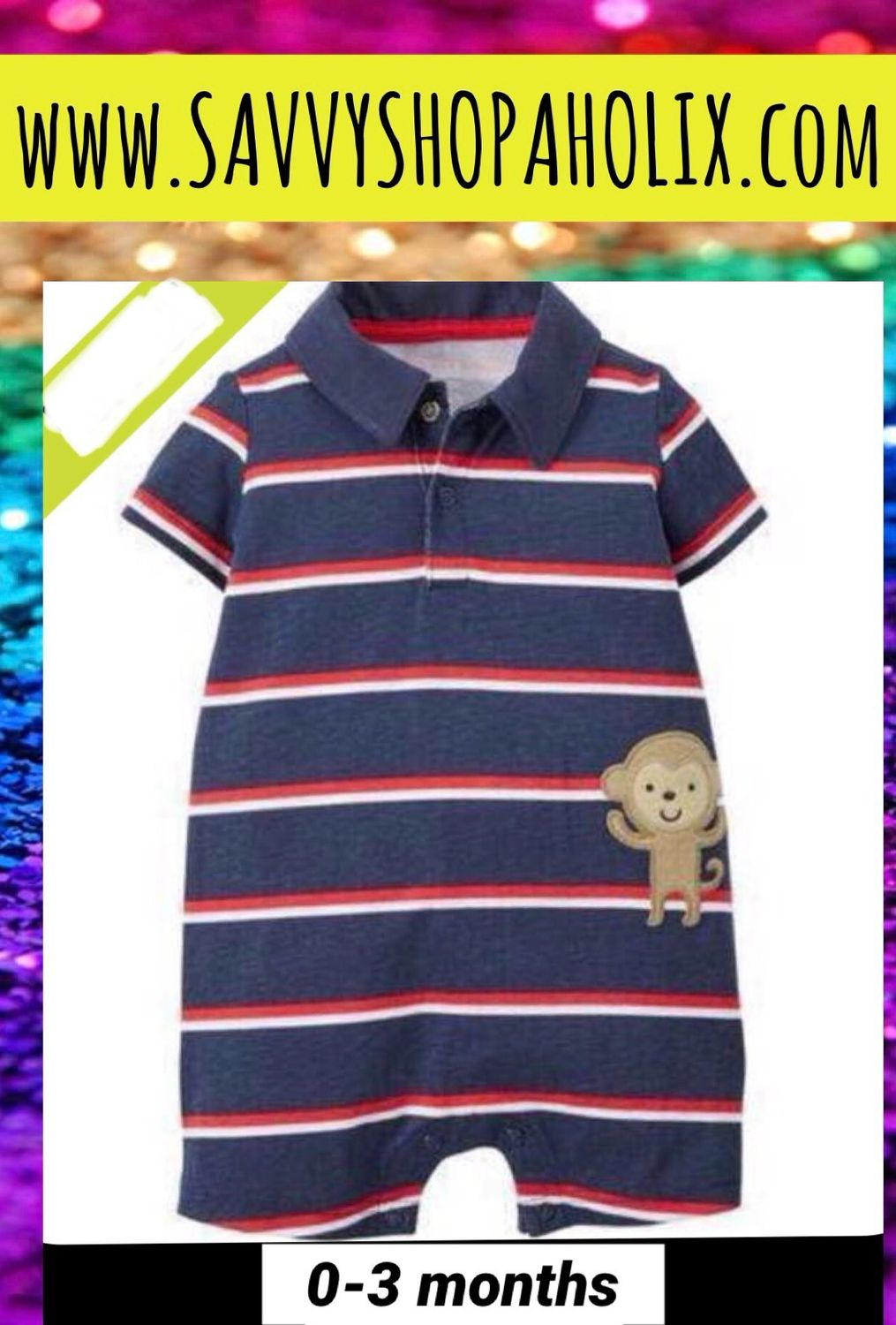 Monkey Romper By GEORGE 