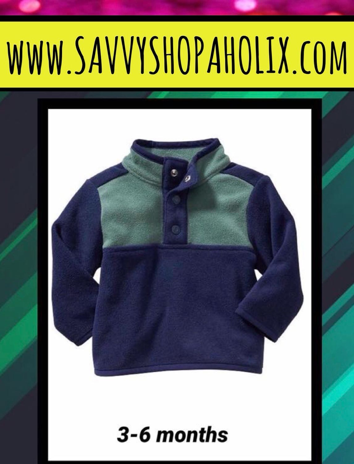 Baby Boy Fleece Pullover 