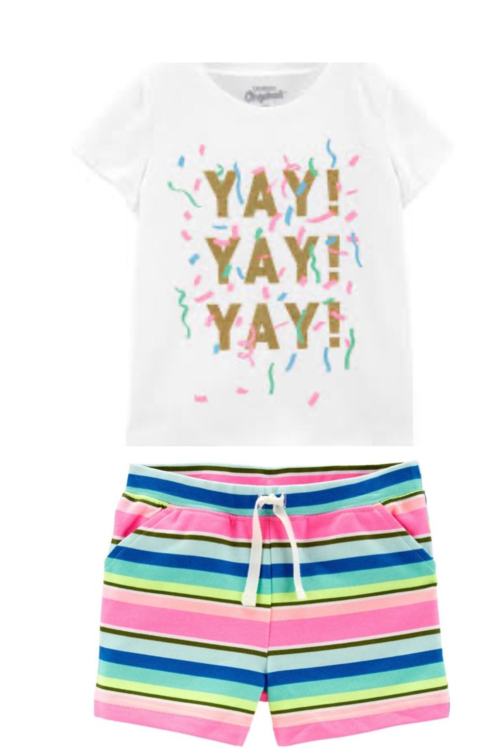 Baby Girl 2pc Outfit By Carter’s-yay!