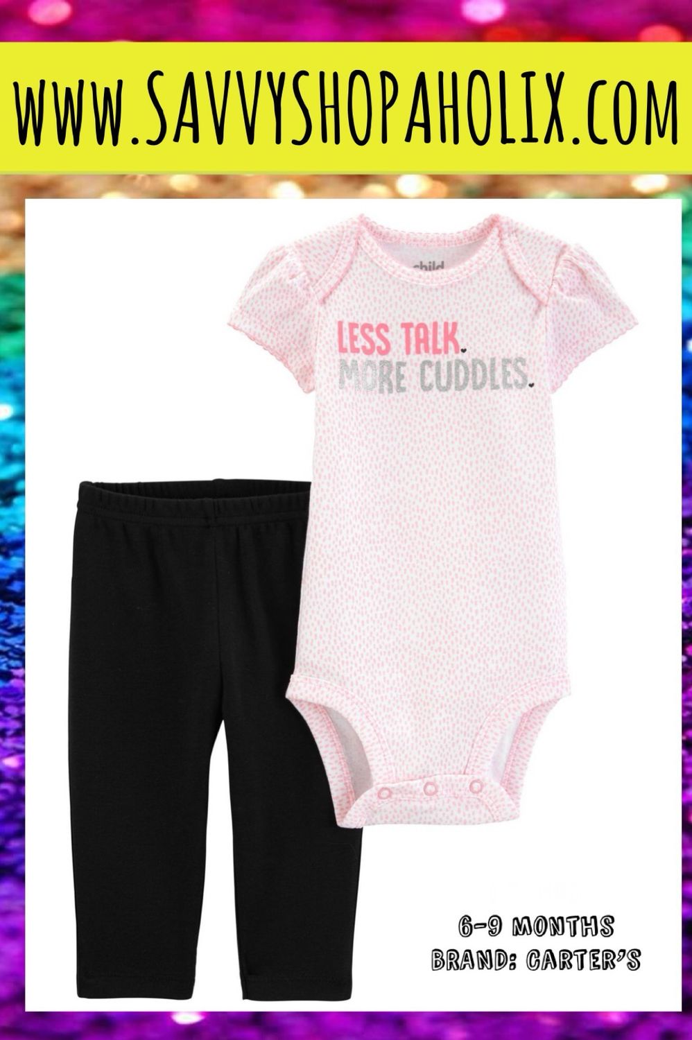 2pc Girls Outfit By Carter’s