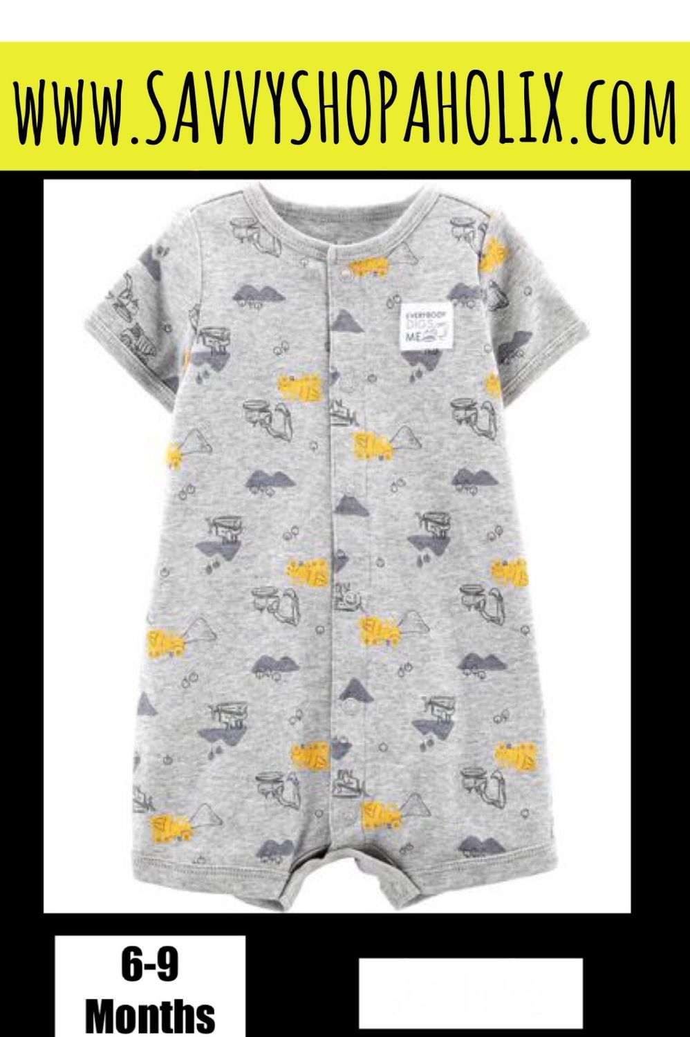 Boys Romper Outfit By Carter’s