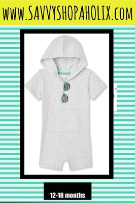 Baby Boy Romper By George- Glasses