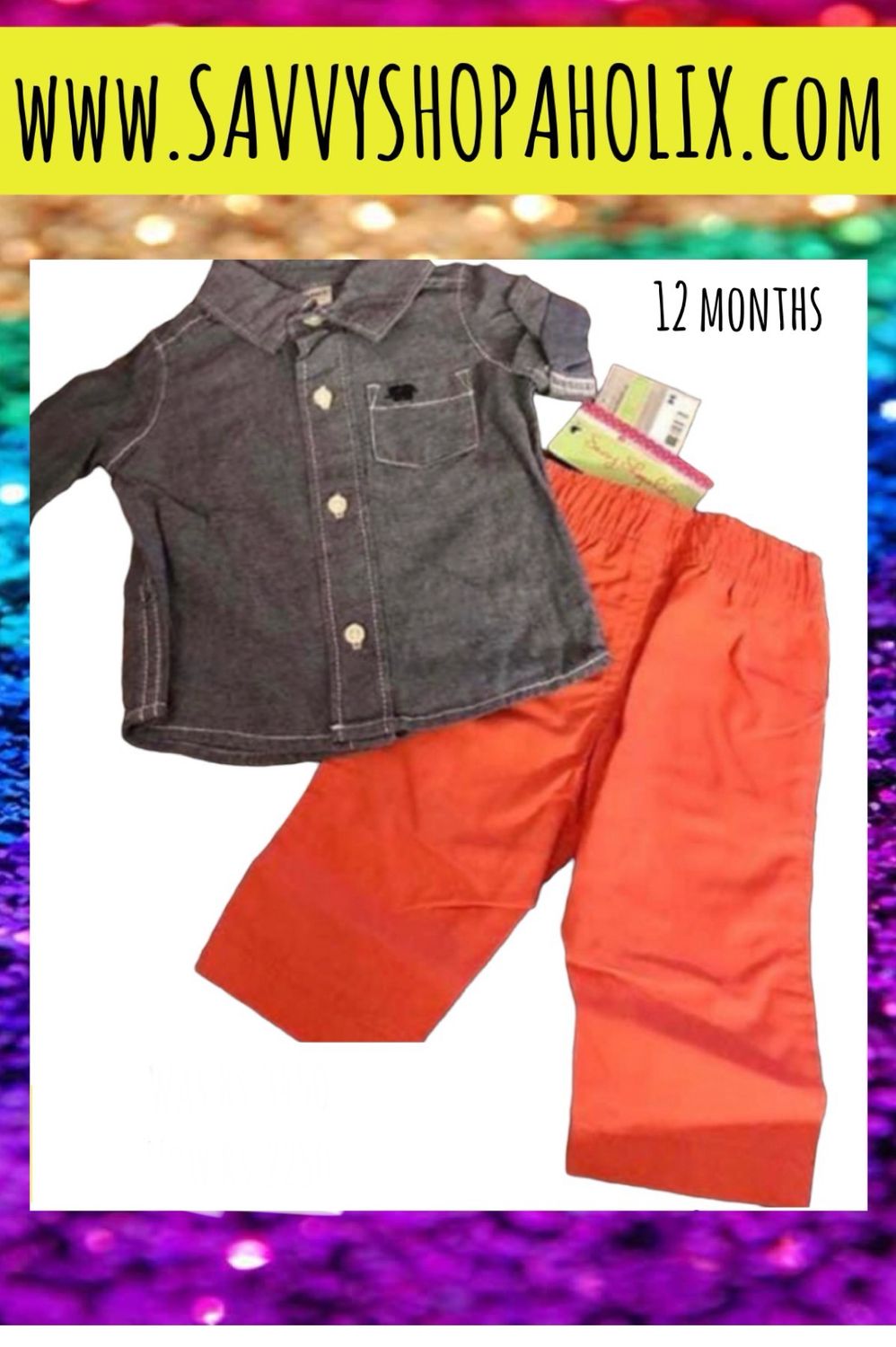 Baby Boy 2pc Set By Carter’s 