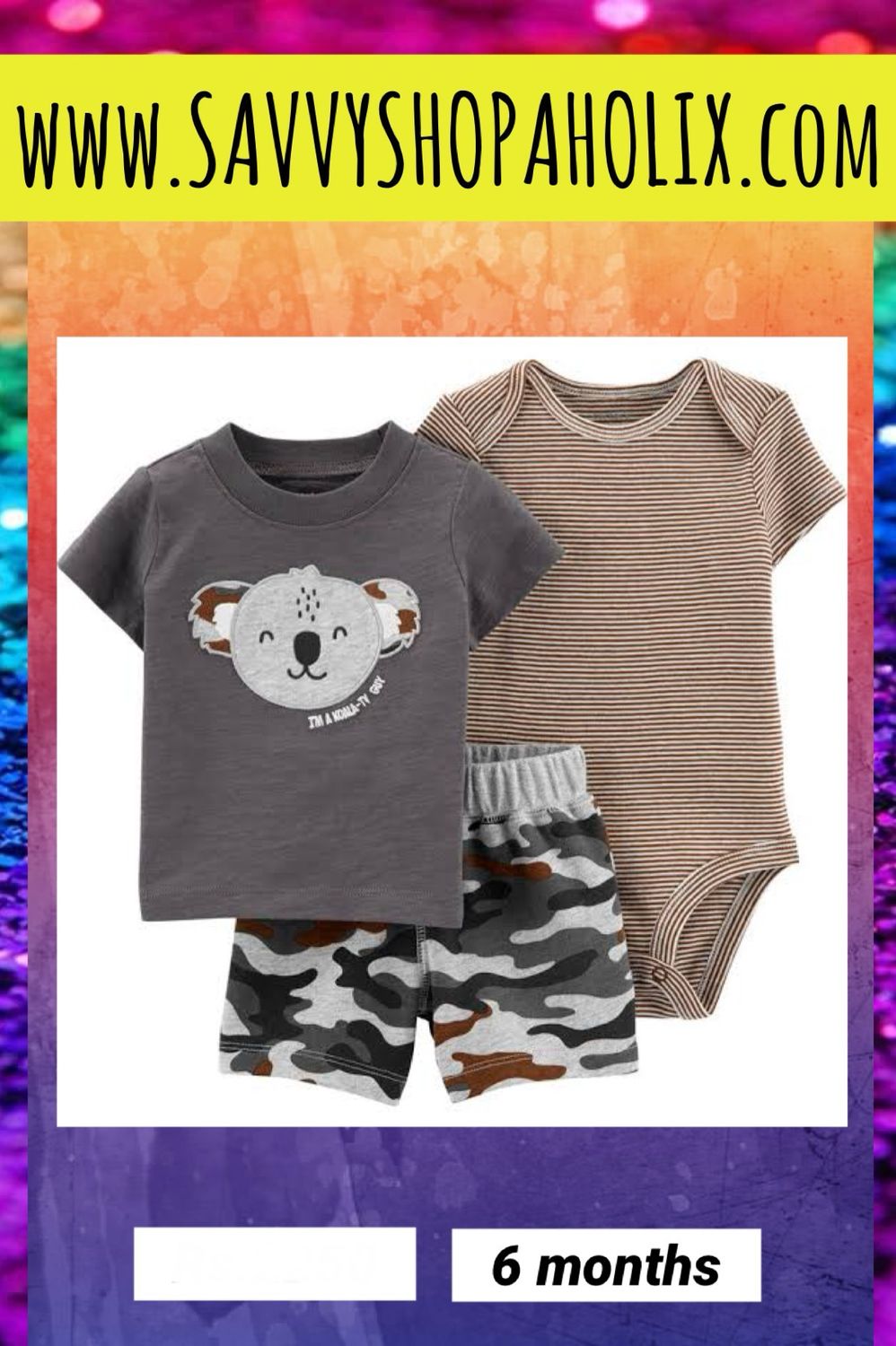 3pc Baby Boy Set By Carter’s-Koala