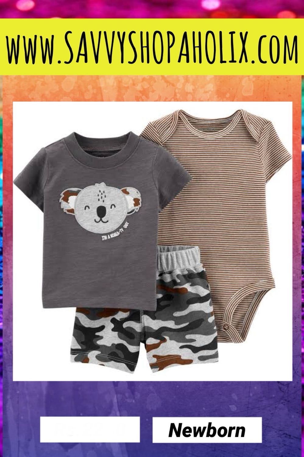 3pc Baby Boy Set By Carter’s-Koala