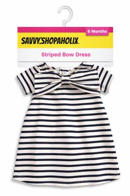 Big Bow Baby Girl Dress By Max Studio