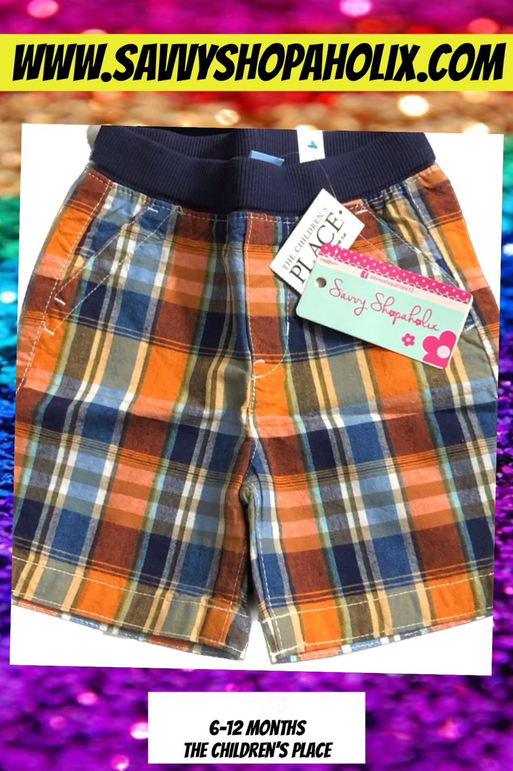 Baby Boy Plaid Shorts By The Children's Place