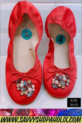 Zara Girls Red Pumps/ Shoes