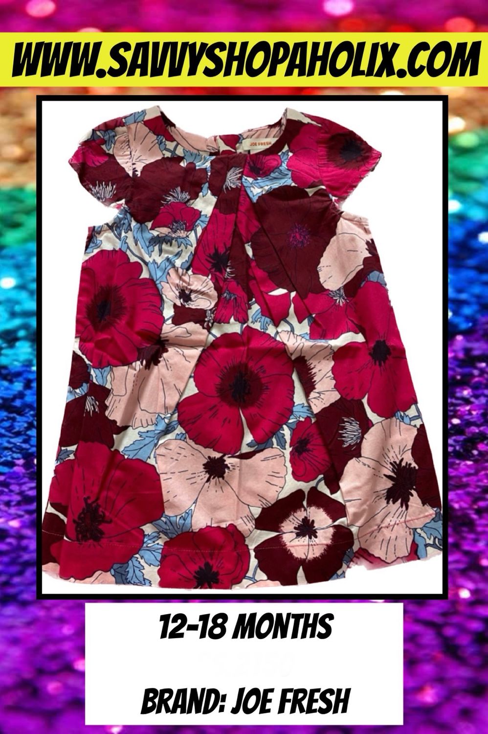 Cotton Party Dress By Joe Fresh