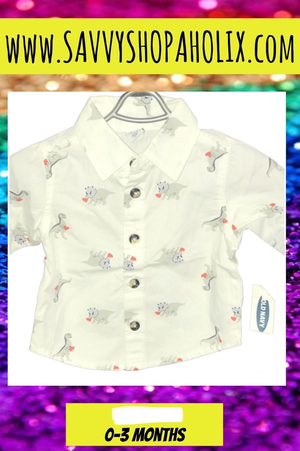 Boy’s Button Down Shirt By OLDNAVY