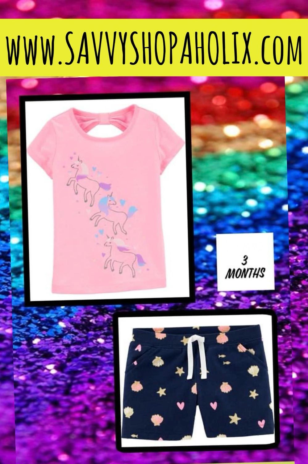 2pc Shorts And T-shirt Set By Carter’s 