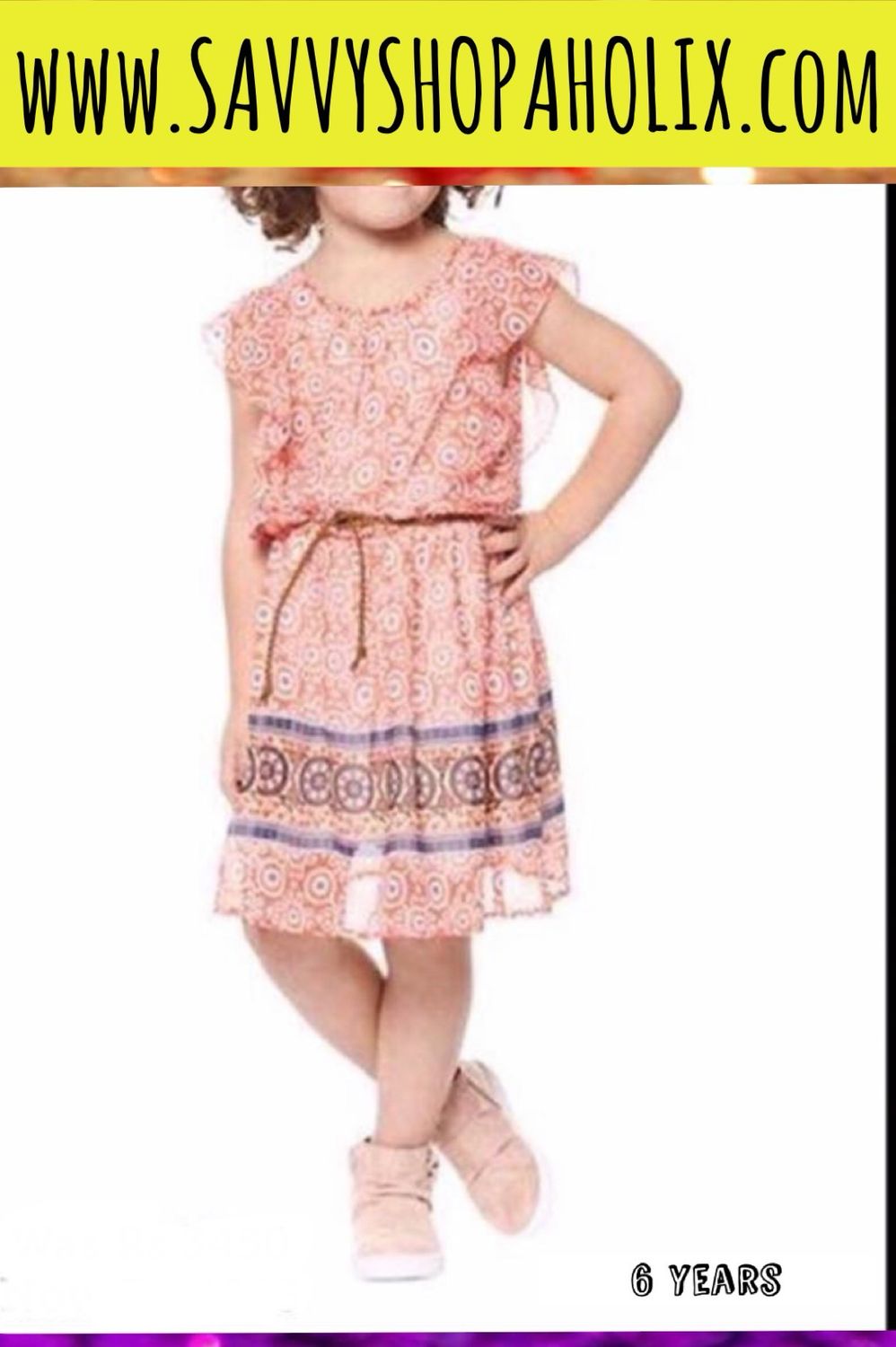 Girl’s Chiffon Dress